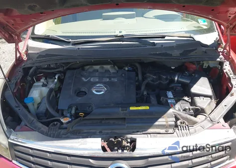 2007 Nissan Quest 3.5 Se from USA, damaged, VIN 5N1BV28U67N136896